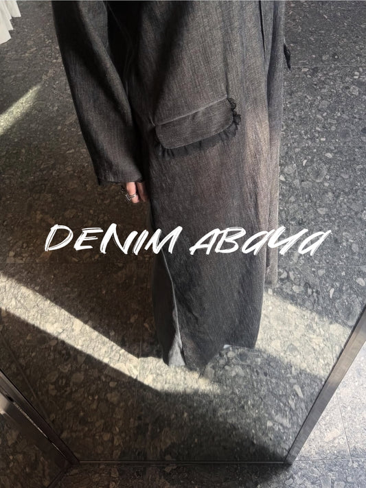 Denim Abaya